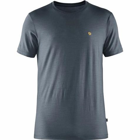 Fjallraven Bergtagen T-Shirt Blue Singapore For Men (SG-470063)